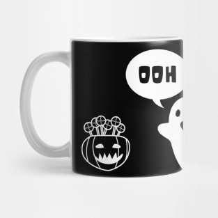 Halloween Ohh Ghost Mug